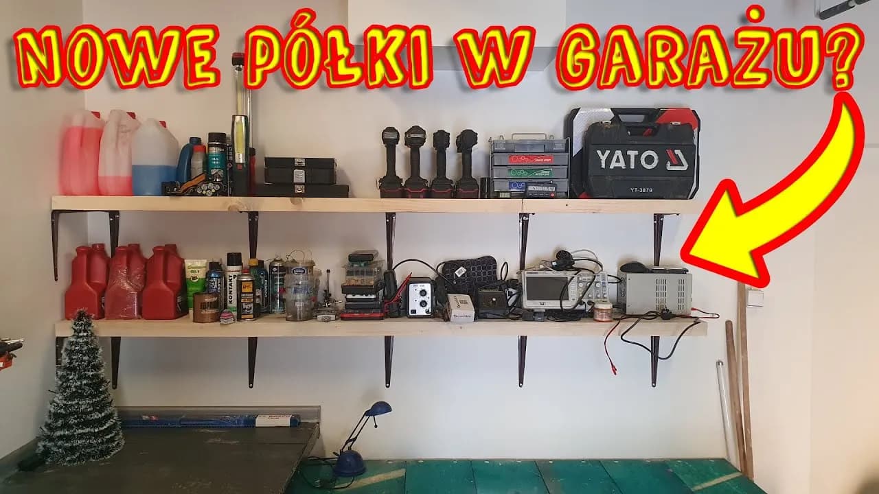 Jak zrobić regał do garażu – prosty sposób na porządek i oszczędność miejsca