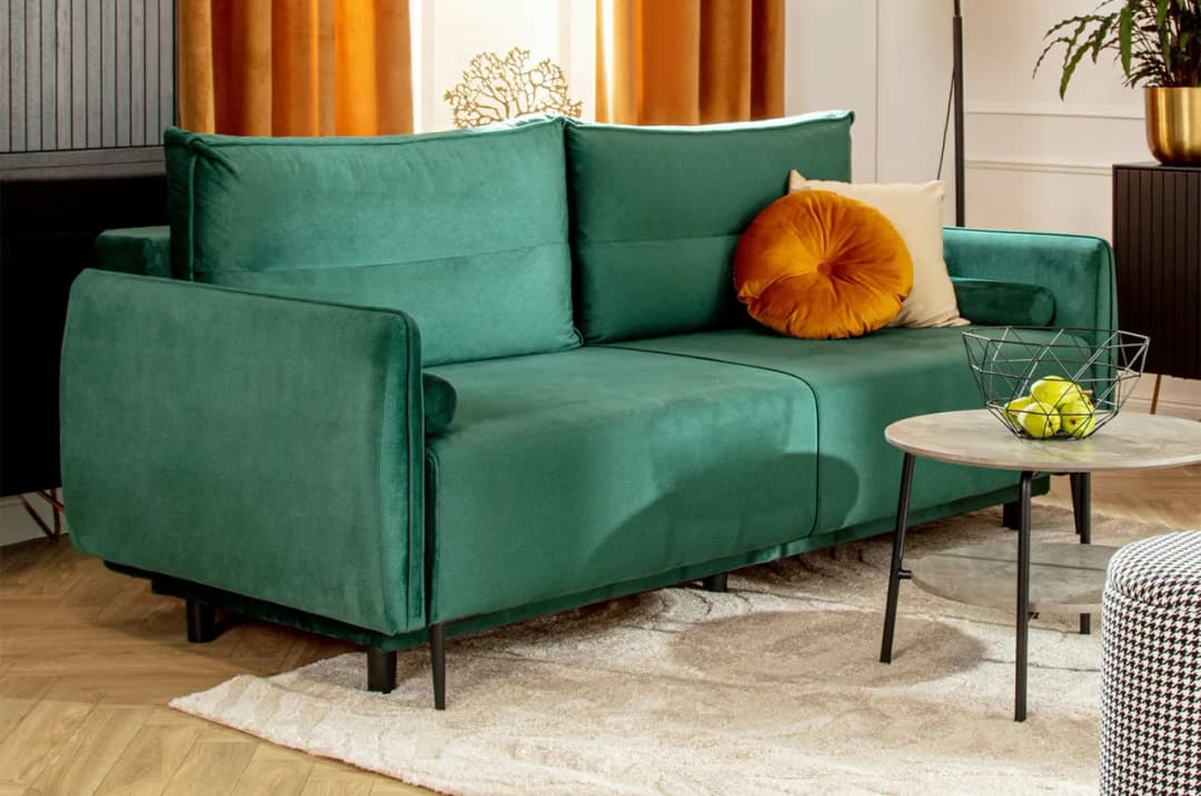 Jak dobrać idealne meble do zielonej kanapy? Sprawdzone porady i inspiracje